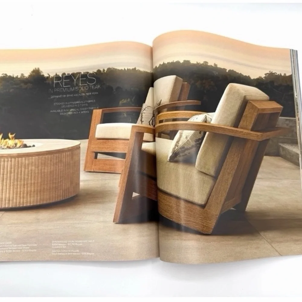 Restoration Hardware Outdoor Catalog 2025‎